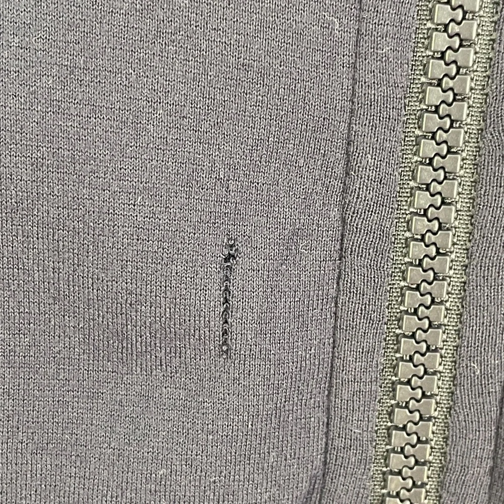 Lululemon Womens 8 Flux Jacket Reversible Zip Up Hooded‎ Navy